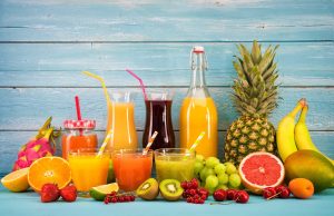 NFC juice with fruits