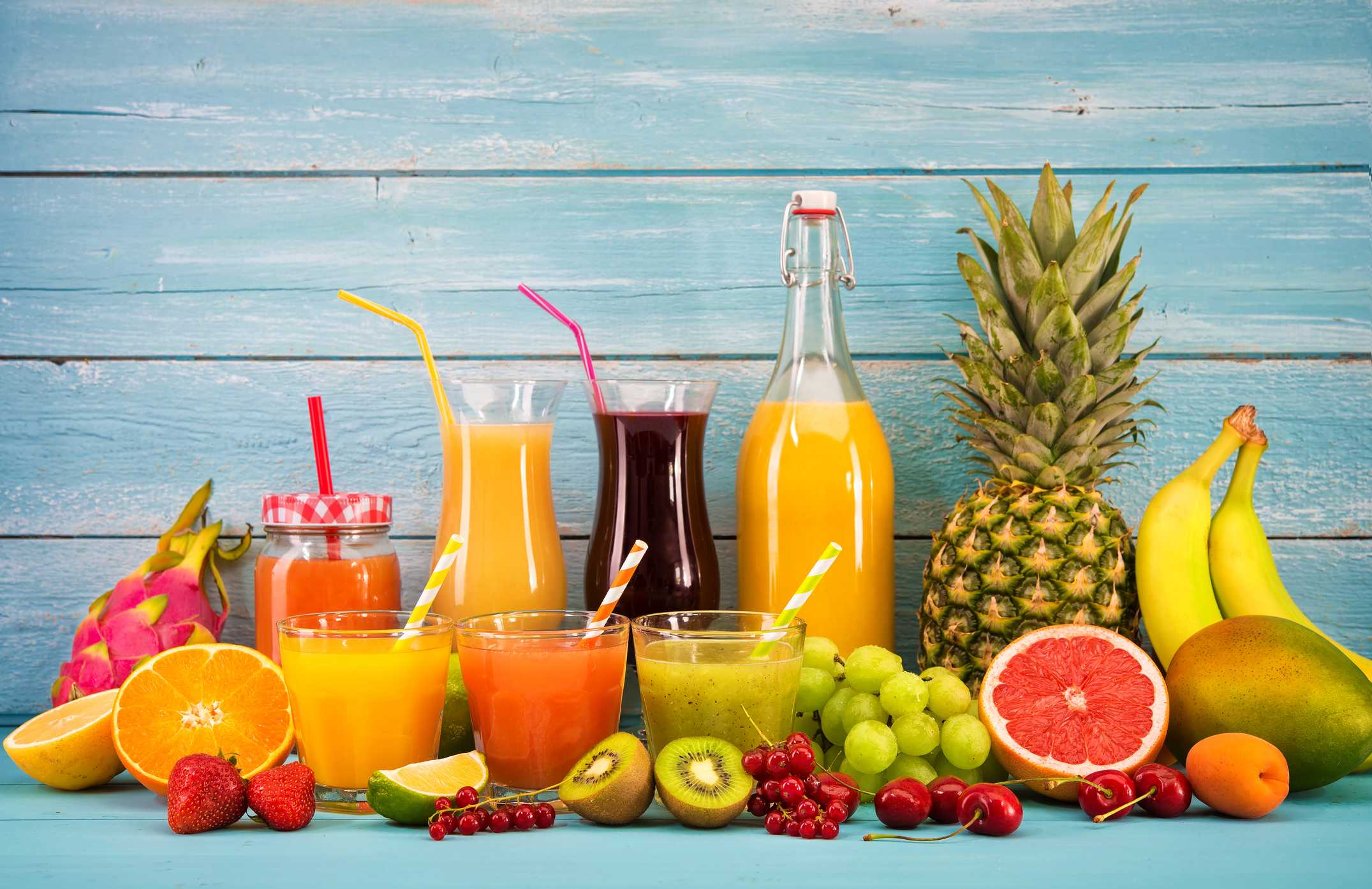 NFC juice with fruits