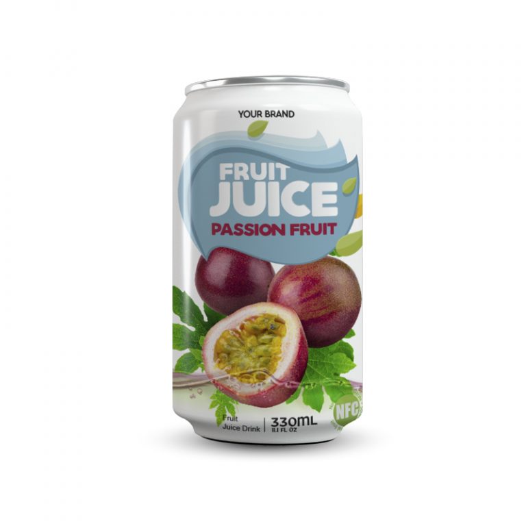 Passion Fruit Juice Drink 330ml Can Tan Do