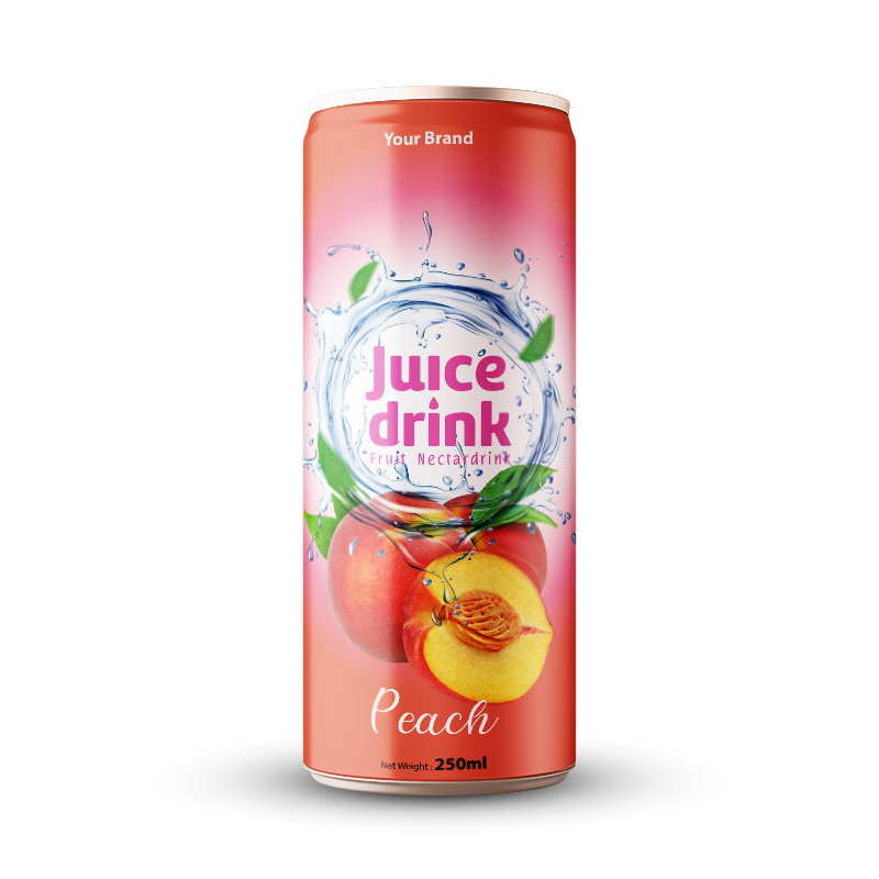 Peach Nectar 250ml Can Tan Do