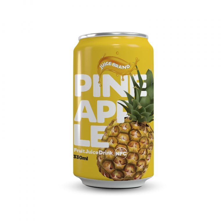 Pineapple Nectar 330ml Can Private Label Tan Do