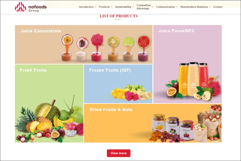 Top fruit juice manufacturers in Vietnam Tan Do