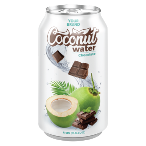 Coconut Water Chocolate 330ml Can Private Label