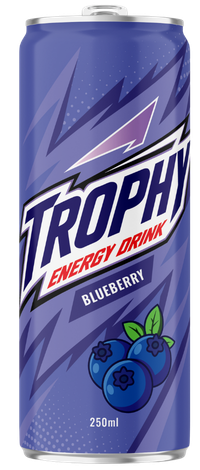 trophy energy drink blueberry