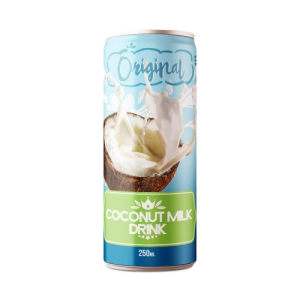 Original Coconut Milk Drink 250ml Can Private Label