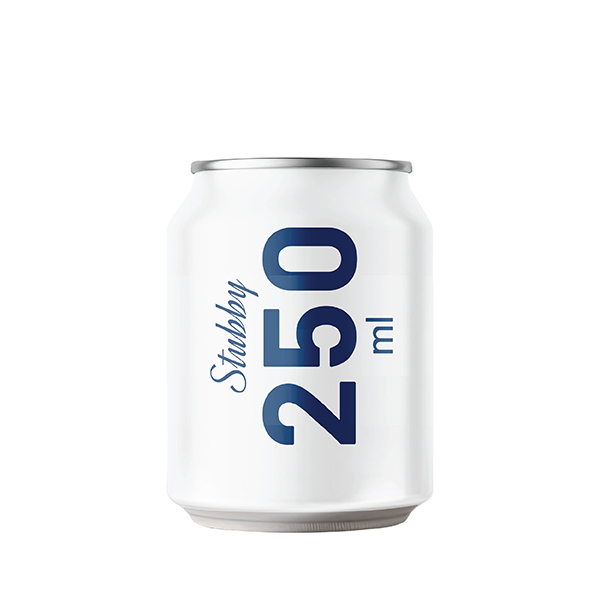 Can 250ml stubby
