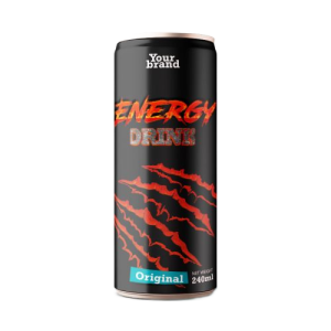 Energy Drink Original 250ml Can Private Label