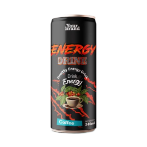 Energy Drink Coffee 250ml Can Private Label