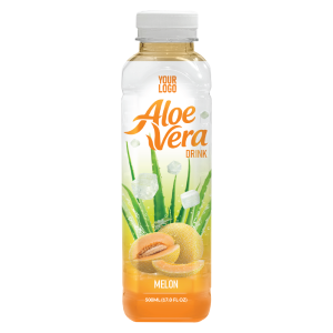 Aloe Vera Drink Melon 500ml PET Bottle 38 Private Label