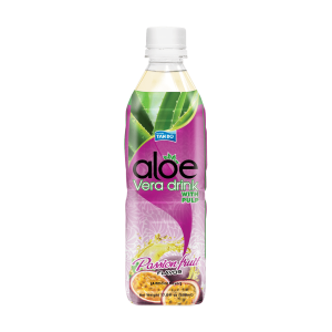 Tan Do Aloe Vera Drink with Pulp - Passion Fruit Flavor