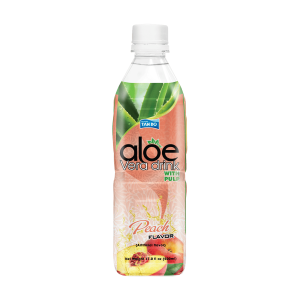 Tan Do Aloe Vera Drink with Pulp - Peach Flavor