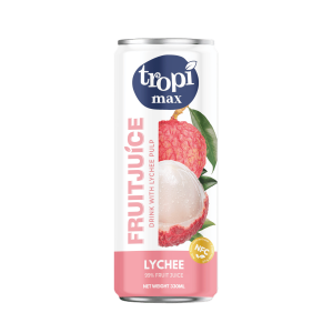 Tropi Max Fruit Juice with Pulp – Lychee