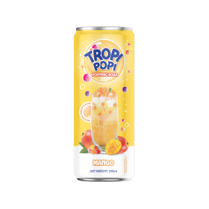 Tropi Popi Popping Boba Juice Drink – Mango