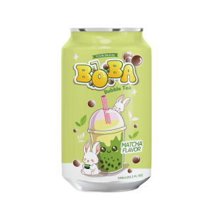 Bubble Milk Tea Drink 330ml Can Private Label Matcha Flavor