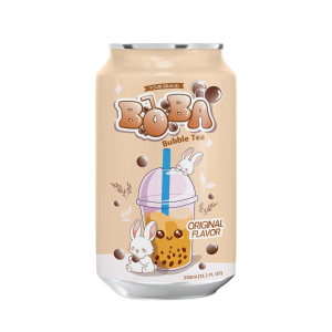Bubble Milk Tea Drink 330ml Can Private Label Original Flavor