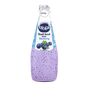 Tropi Basil Seed Drink – Blueberry Flavor