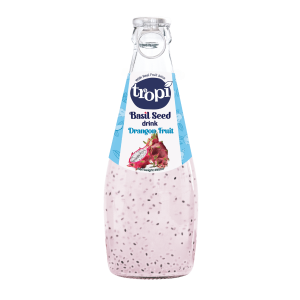 Tropi Basil Seed Drink – Dragon Fruit