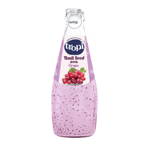 Tropi Basil Seed Drink – Grape Flavor