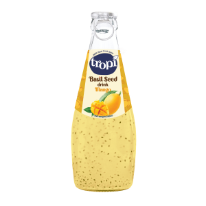 Tropi Basil Seed Drink – Mango Flavor