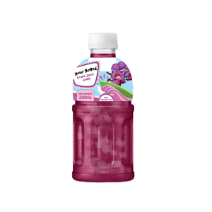 Nata de Coco Juice Drink Grapes Flavor Private Label