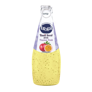 Tropi Basil Seed Drink – Passion Fruit Flavor