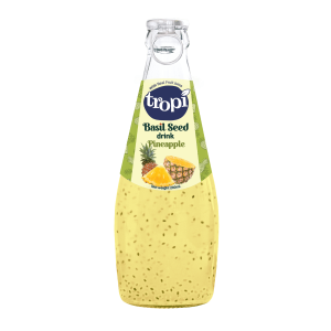 Tropi Basil Seed Drink – Pineapple Flavor