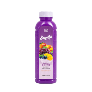 Smoothie Drink Purple Flavor PET 500ml Private Label