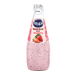 Tropi Basil Seed Drink – Strawberry Flavor