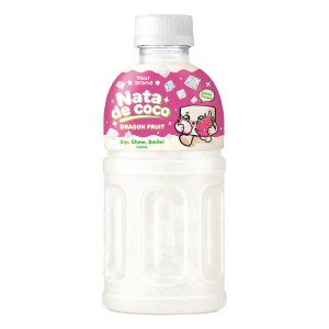 Nata de Coco Juice Drink Dragon Fruit Flavor 320ml Private Label