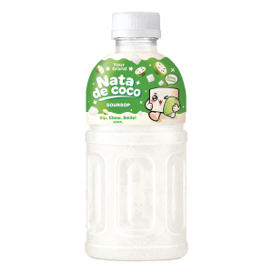 Nata de Coco Juice Drink Soursop Flavor 320ml Private Label