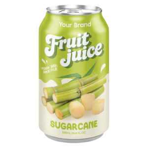 Sugarcane Juice Drink 330ml Can Private Label