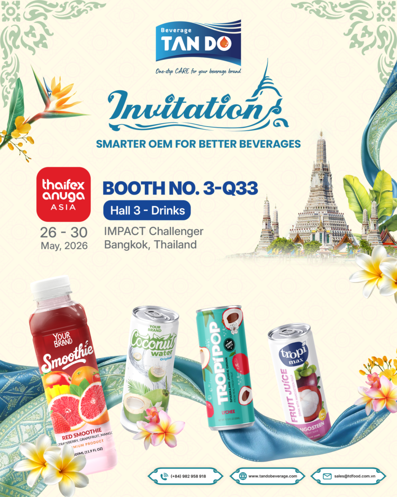 Thaifex Anuga Tan Do beverage