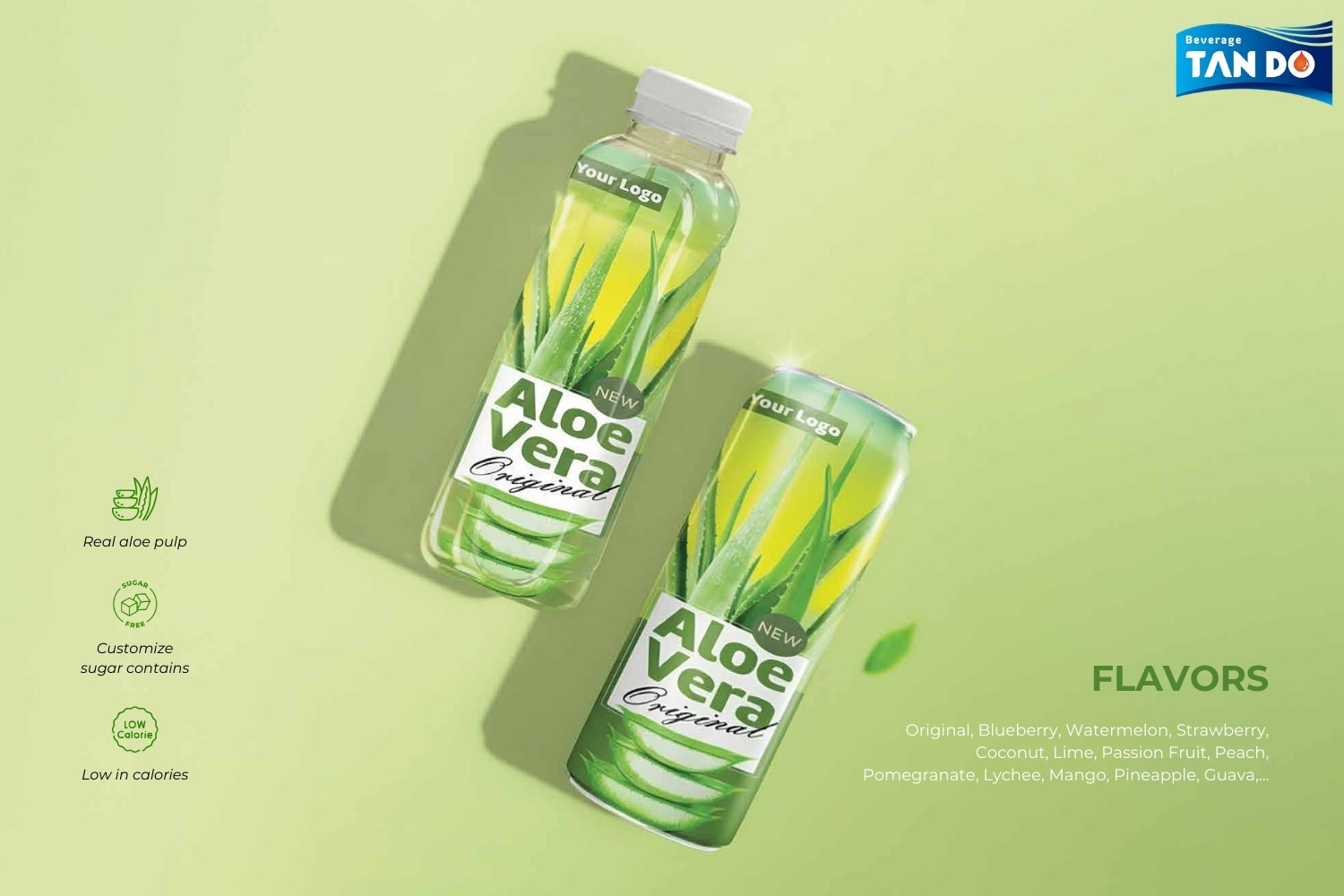 Aloe Vera drink tan do beverage