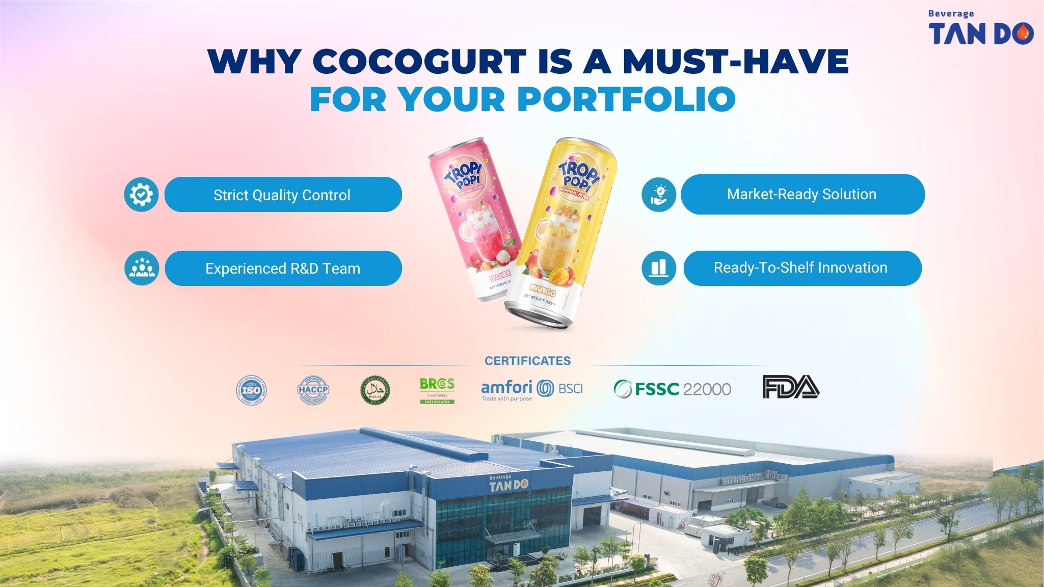 Benefits of Choosing Tropi Popi Popping Boba Drinks for Your Business