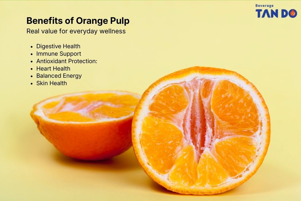 Benefits of Orange Pulp