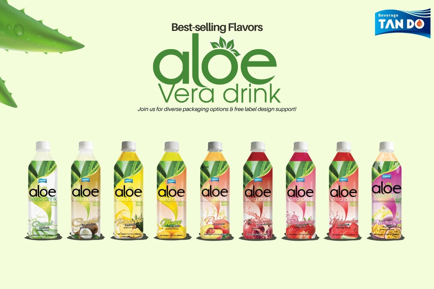 Best-Selling Aloe Vera Drink Flavors of 2026