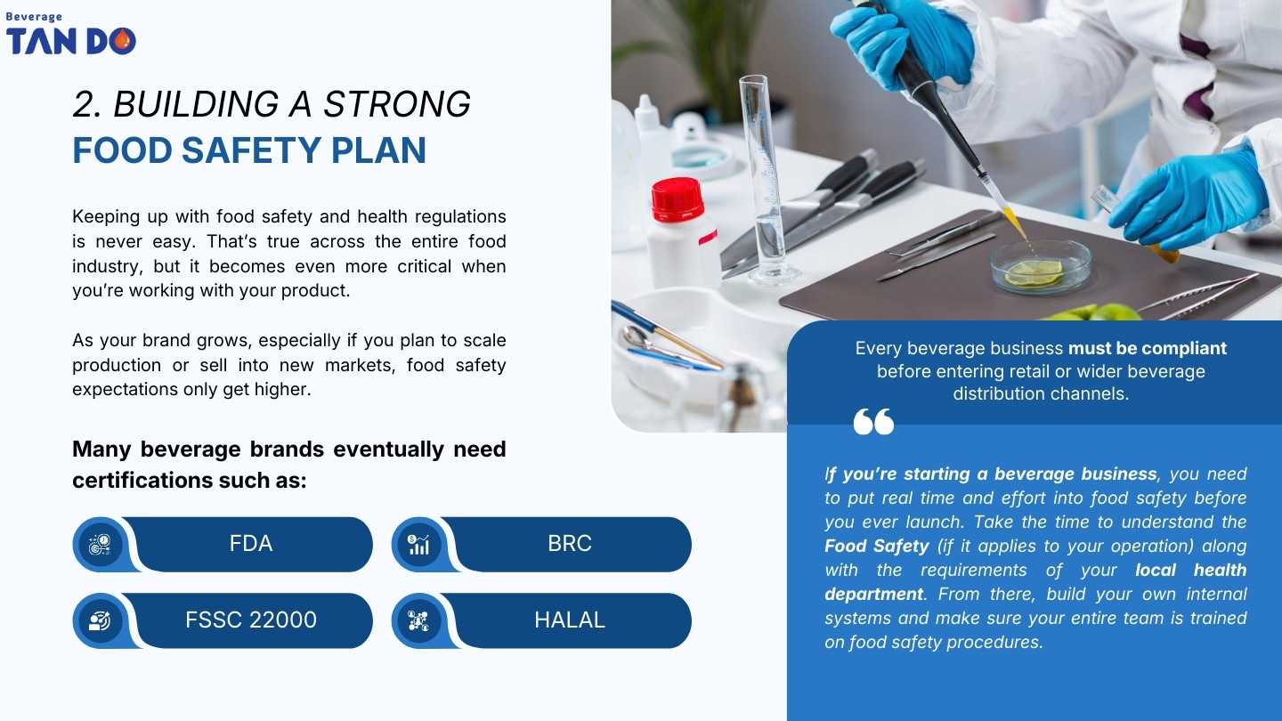 Building a Strong Food Safety Plan