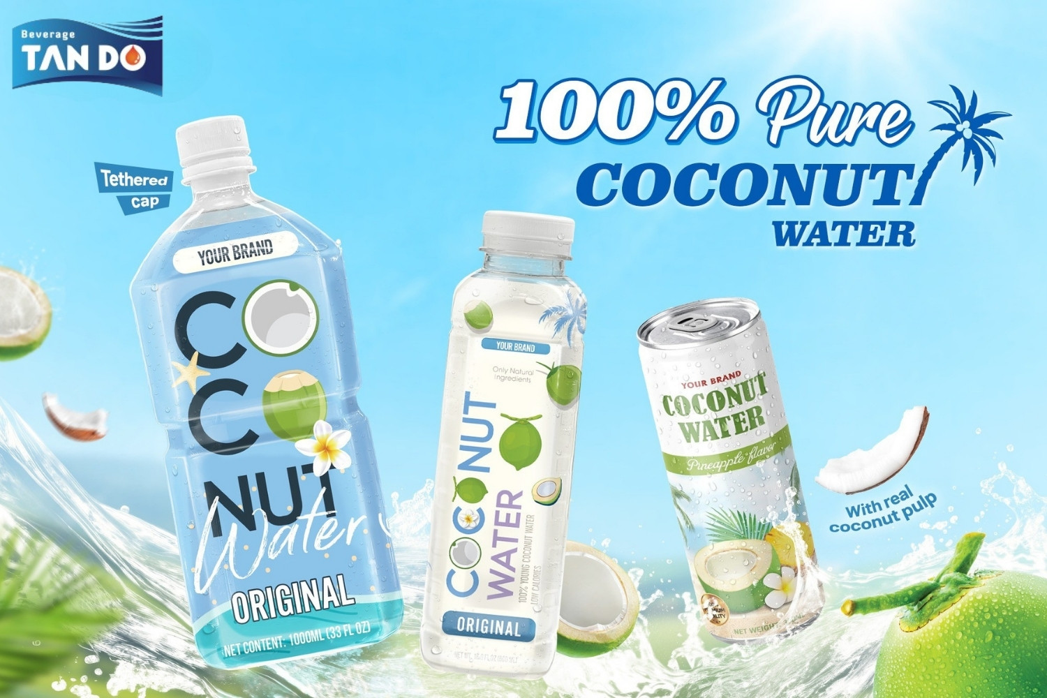 Coconut water tando beverage - summer opportunity