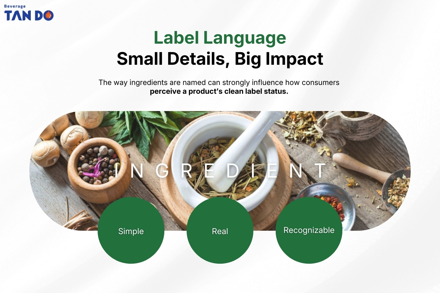Label Language Small Details, Big Impact
