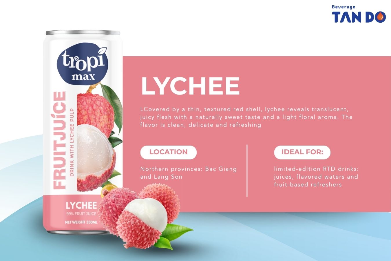 Lychee Fruit Vietnam Beverage