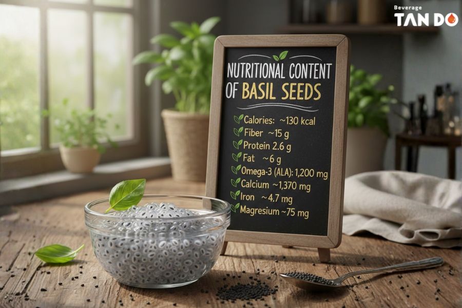 Nutritional Content of Basil Seeds