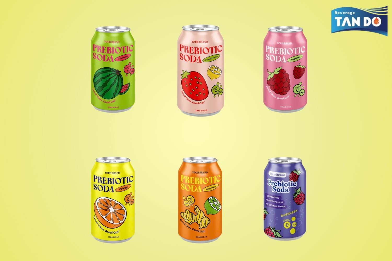 Top flavor trends in prebiotic beverages