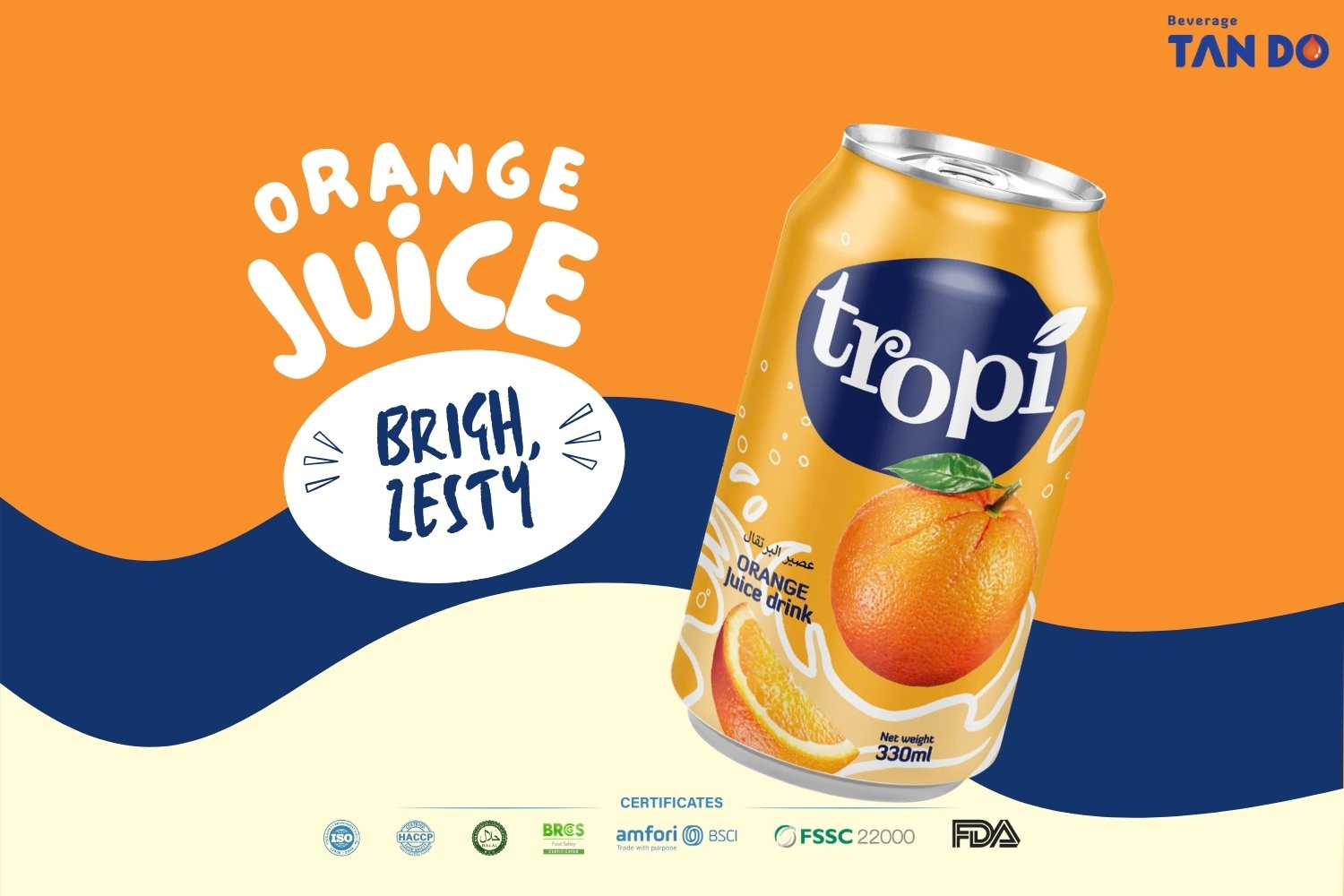 Orange Juice – Bright & Zesty