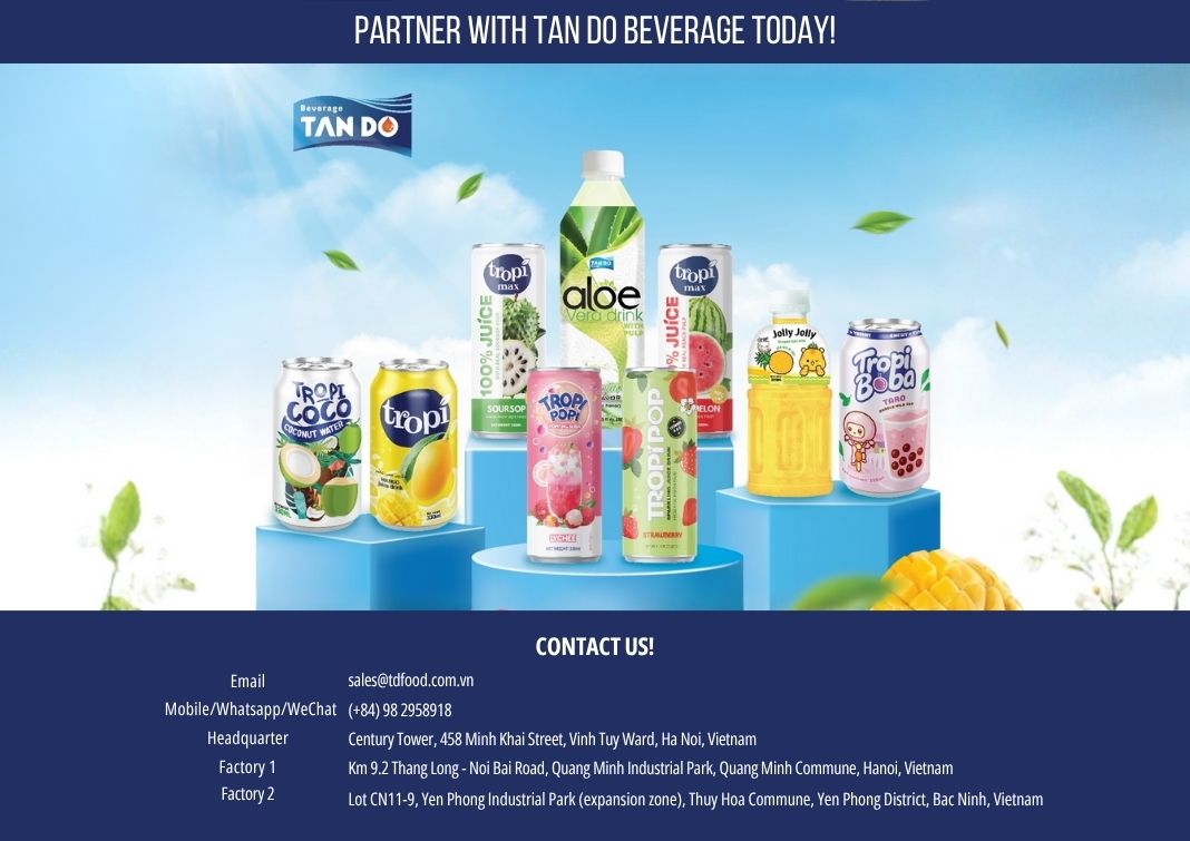 Partner with Tan Do Beverage Today!