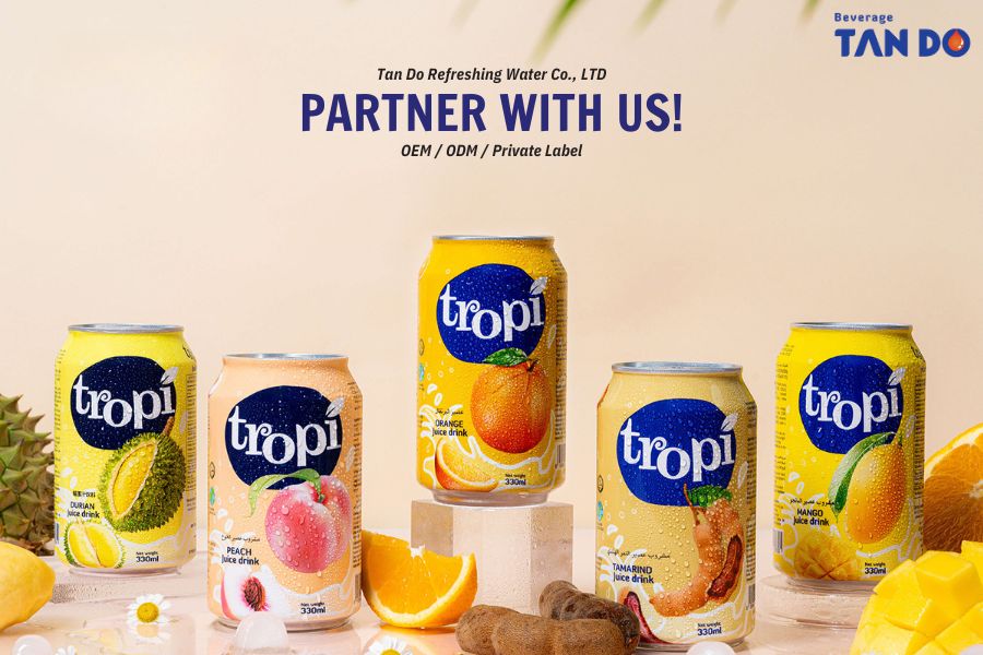 Partner with Tando Beverage - Your One-Stop Source for the World’s Most Popular Beverages