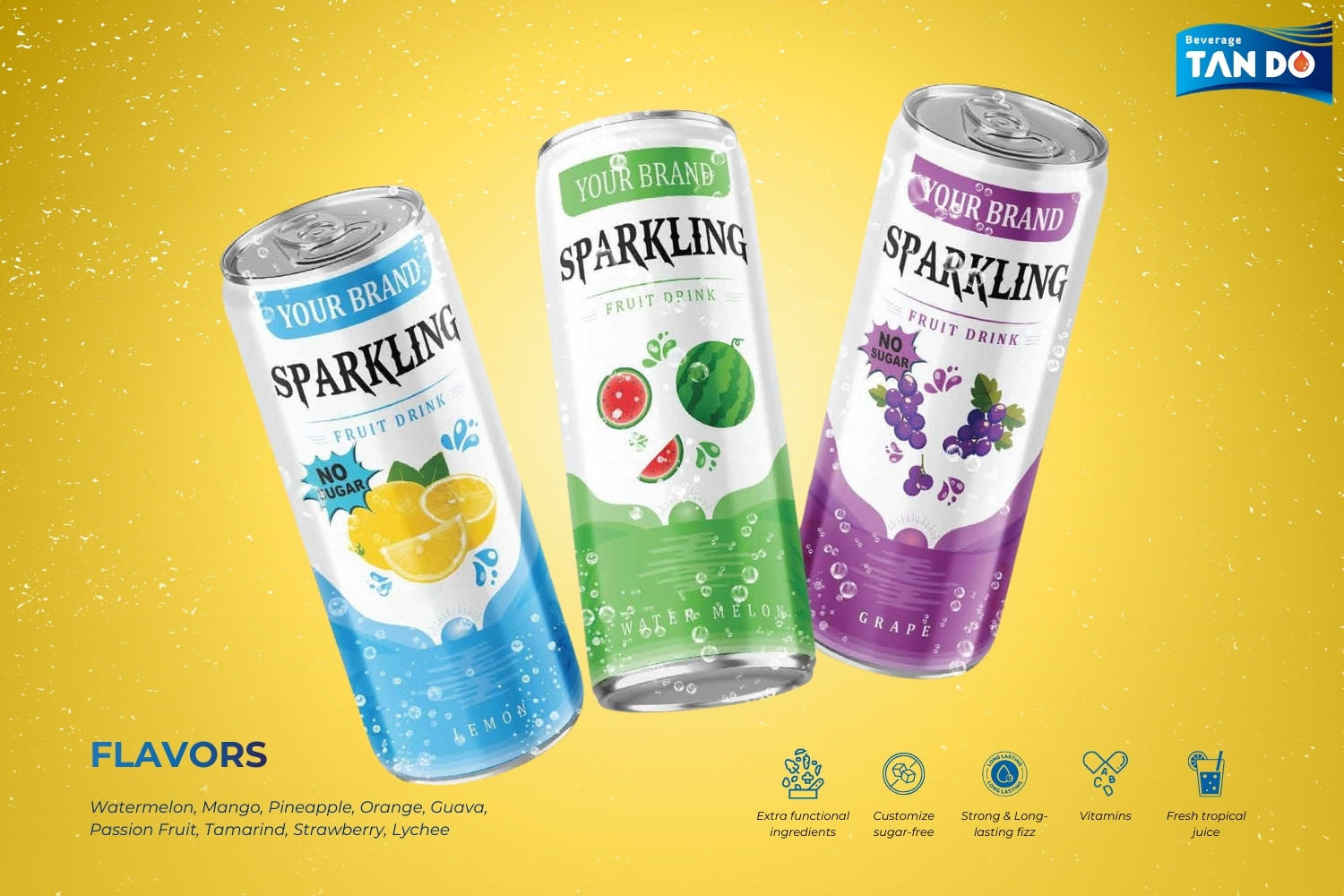Sparkling Fruit Drink