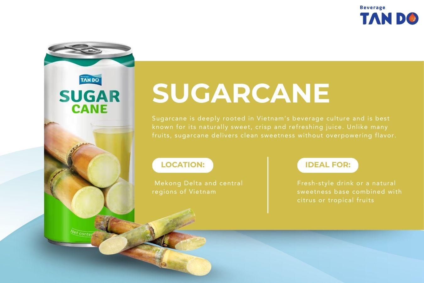 Sugarcane juice drink