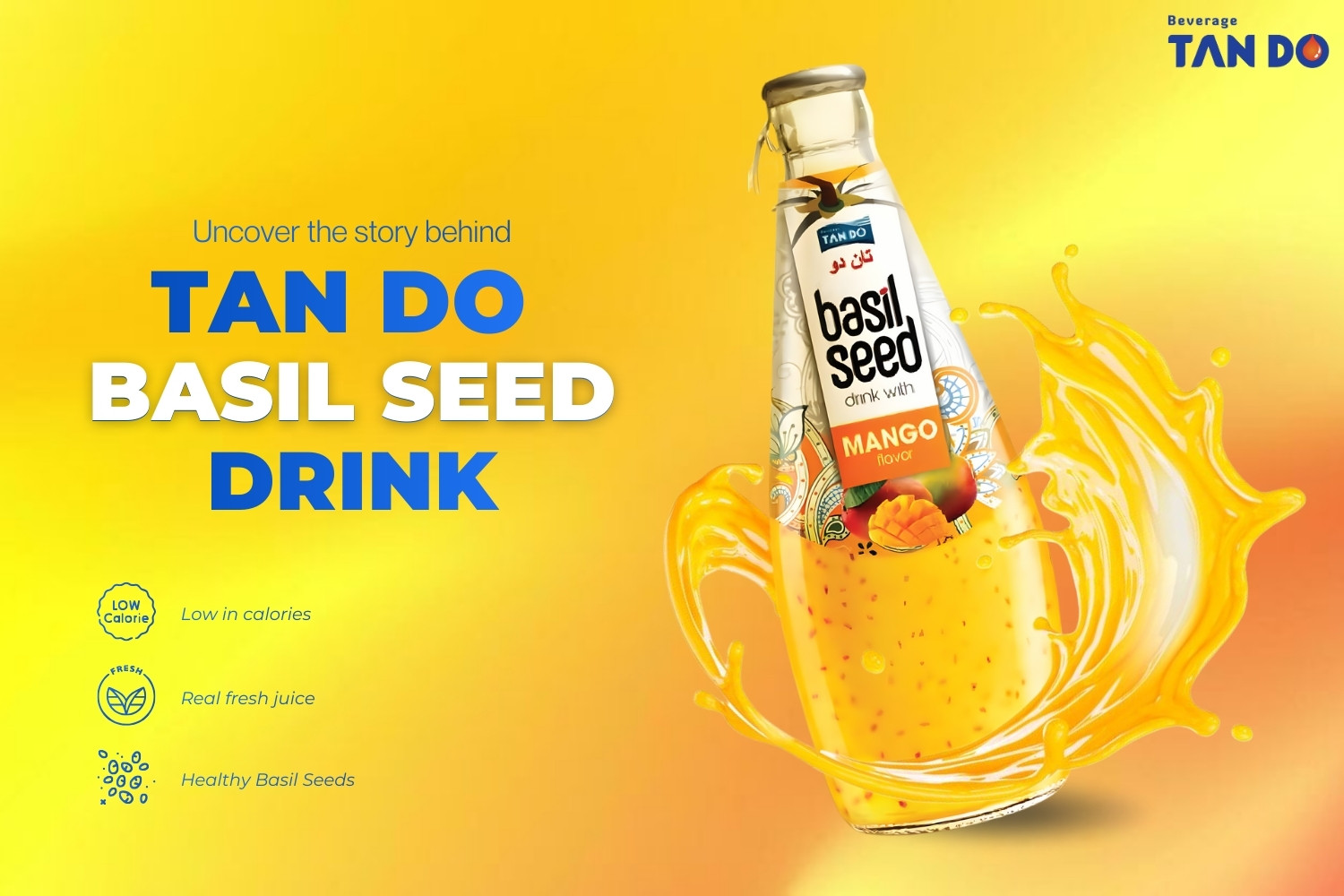 The Story Behind Tan Do Basil Seed Drink
