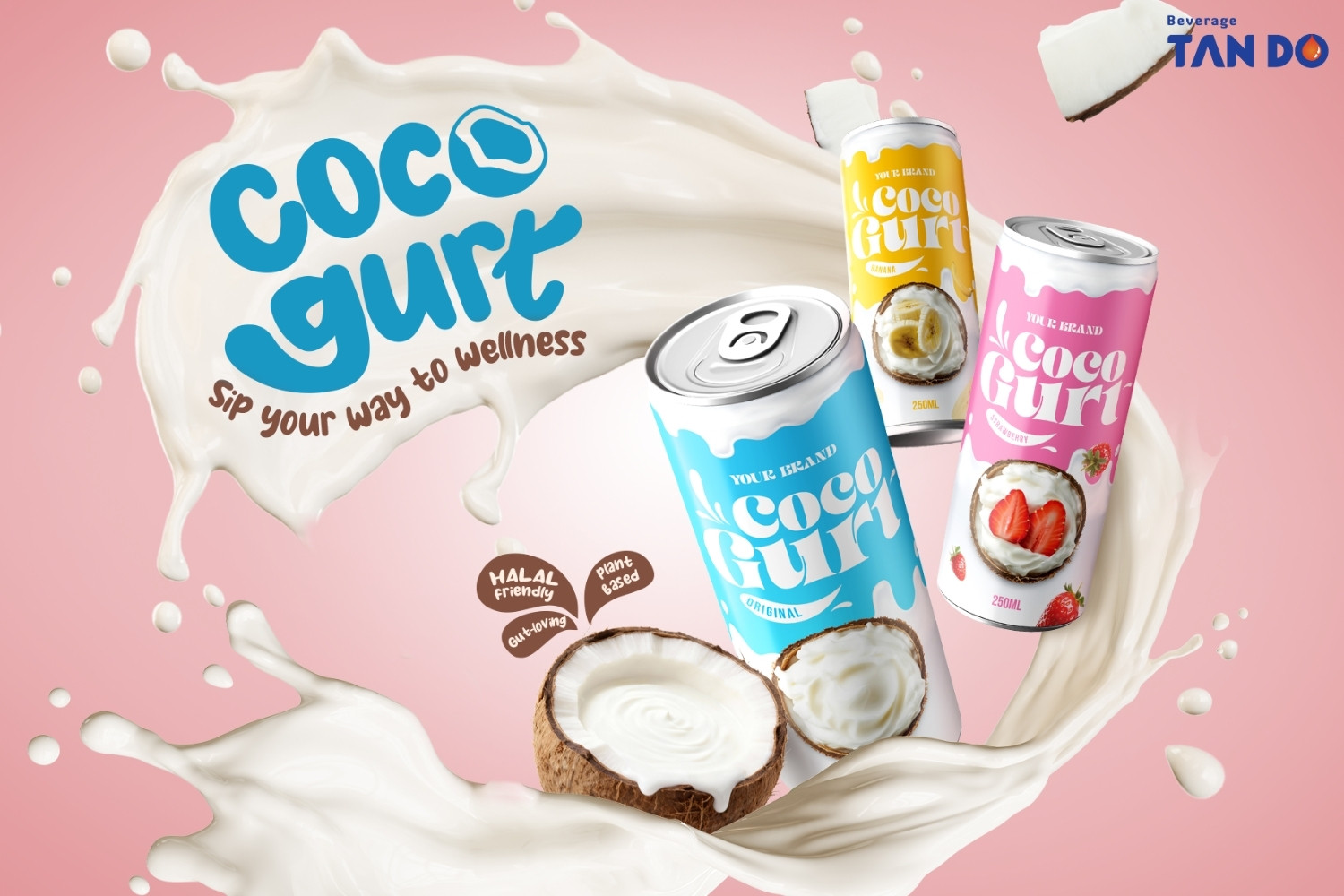 The Story of Cocogurt A “Sip of Wellness” Coconut Yogurt Drink