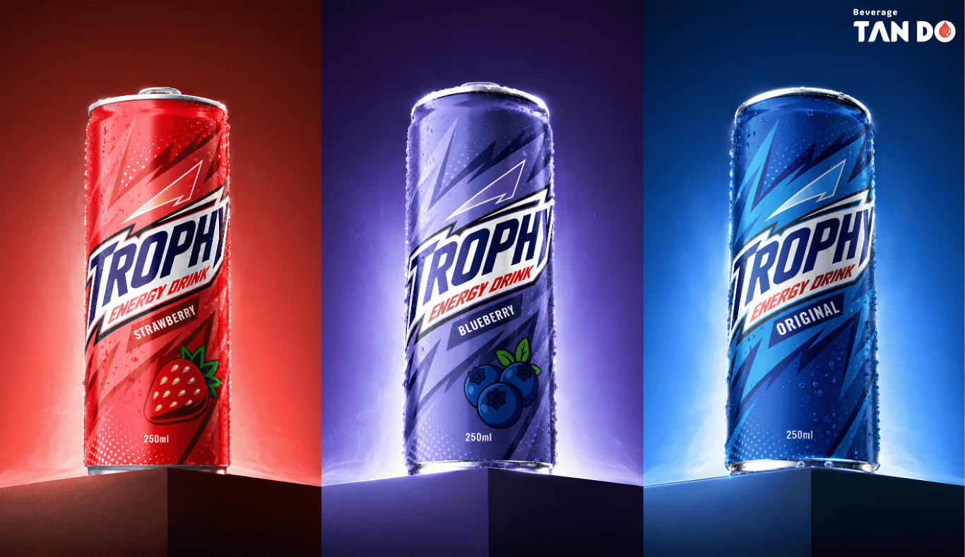 Top-selling Flavors of Trophy Energy Drink